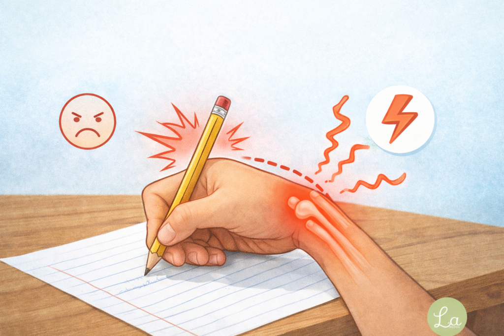 douleur écriture